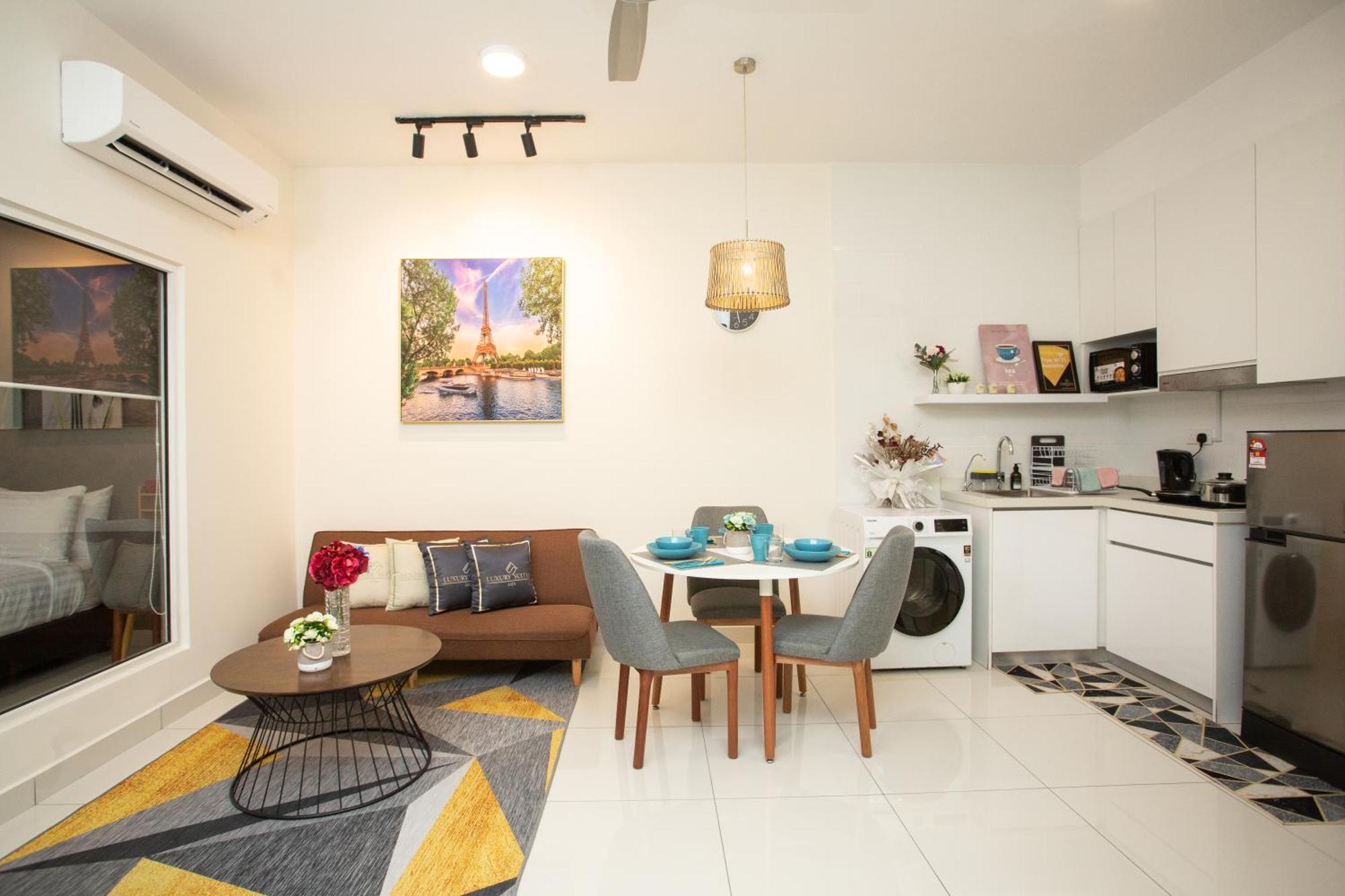 Arte Mont Kiara By Psm Luxury Suites Kuala Lumpur Habitación foto